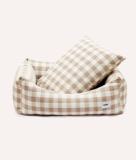 Beige vichy-rute